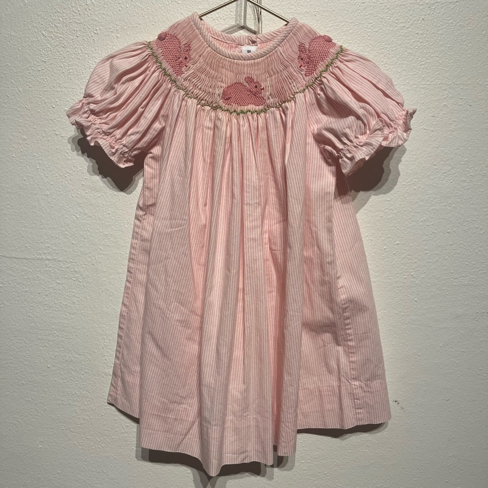 Smocked Bunny Dress